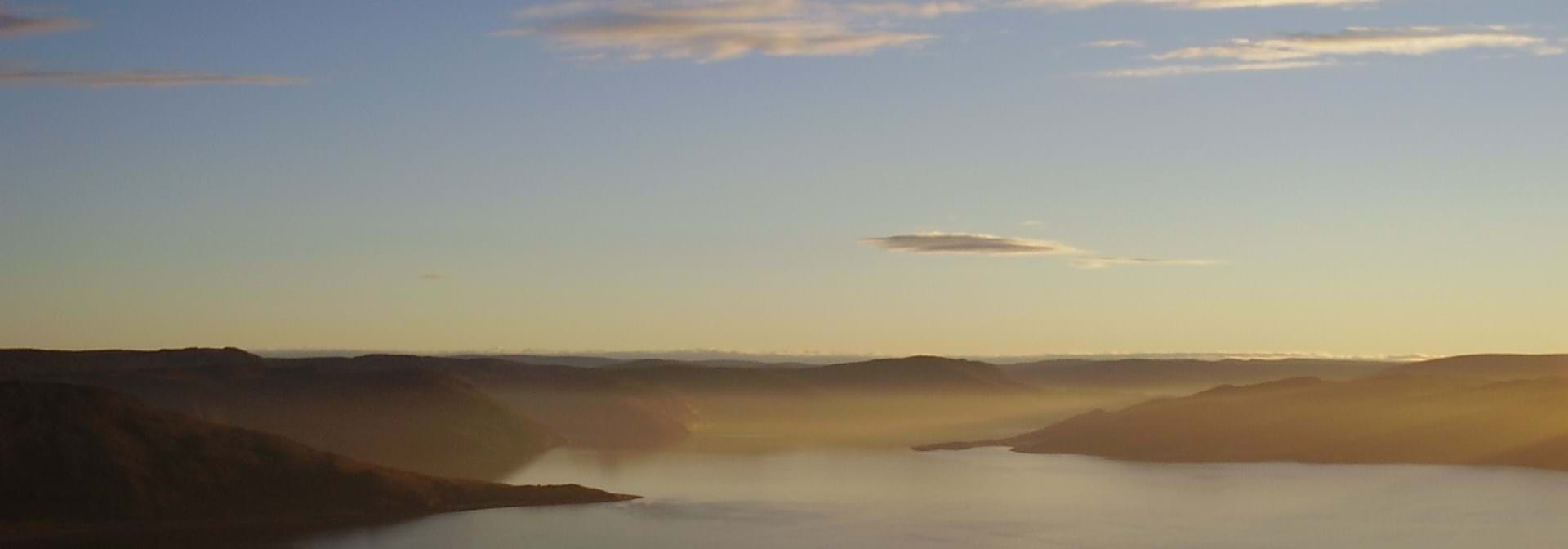 Sunset in northern Quebec, Canada